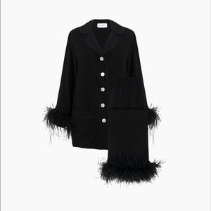 Sleeper Pajamas Set with Double Feathers